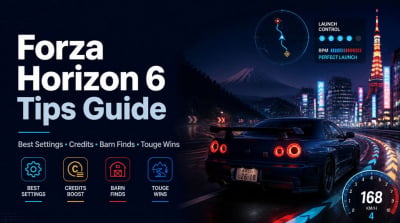 Forza Horizon 6 Guide: Best Settings, Credits, Barn Finds, Touge Wins, and Early Progression