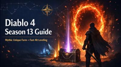 Diablo 4 Season 13 Mythic Unique Farm & Fast Alt Leveling Guide: Infernal Hordes, Warplans