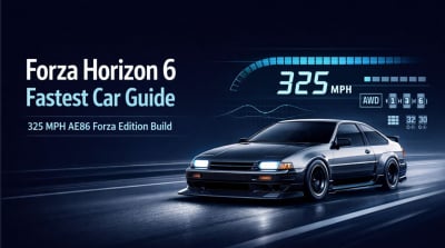 Forza Horizon 6 Fastest Car Guide: 325 MPH Toyota AE86 Forza Edition Build