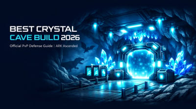 ARK: Survival Ascended BEST Crystal Cave Build for Official PvP