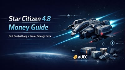 Star Citizen 4.8 aUEC Making Guide: Fast Combat Loop and Best Salvage Farming