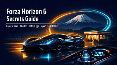 Forza Horizon 6 Secrets Guide: Fastest Cars, Easter Eggs, and Japan Map Tricks