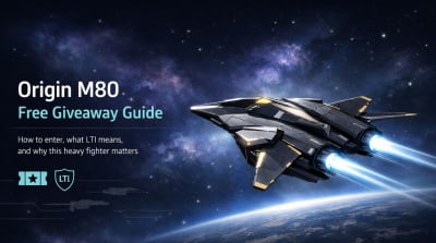 Star Citizen Origin M80 Get Free, Giveaway Entry Guide and Combat Review