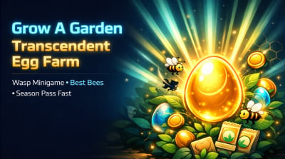 Grow A Garden Transcendent Egg Guide: Best Bees, Black Spotty Dragon, and Season Pass