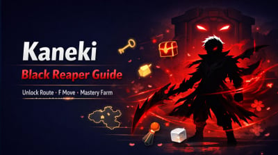How to Get Kaneki Black Reaper in Sailor Piece: Fast Unlock, F Move, Mastery Farm