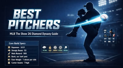 Best Pitchers in MLB The Show 26 Diamond Dynasty: Top Starters and Relievers Ranked