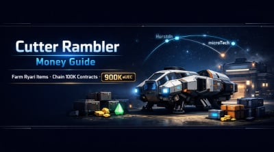 Star Citizen 4.8 Cutter Rambler Money Guide: Earn aUEC with Ryari Delivery Missions