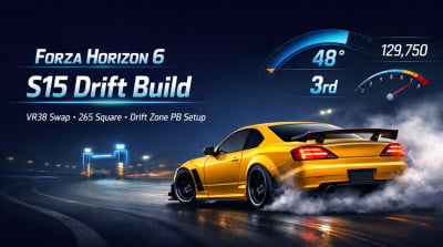 Forza Horizon 6 S15 Drift Build Guide: Best Nissan Silvia Tune for Drift Zones