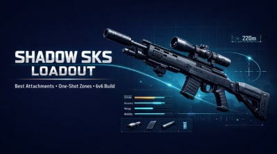 Best Shadow SKS Loadout in Black Ops 7: Stats, One-Shot Zones, and Attachments