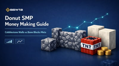 Donut SMP Money Making Guide: Cobblestone Walls and Bone Blocks Meta