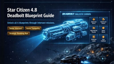 Star Citizen 4.8 Deadbolt Blueprint Guide: How to Unlock Deadbolt Blueprints
