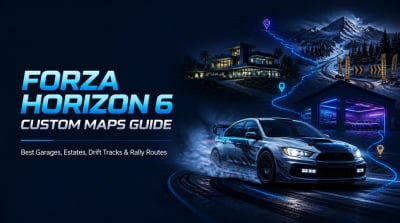 Forza Horizon 6 Custom Maps Guide: Best Garages, Estates, Drift Tracks & EventLab Routes