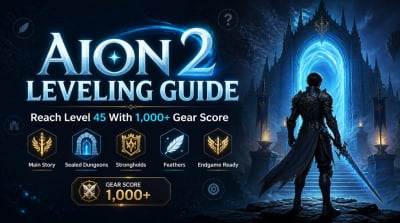Aion 2 Leveling Guide: Avoid This Level 45 Gear Score Mistake