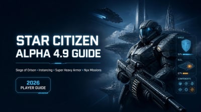 Star Citizen Alpha 4.9 Update: Siege of Orison, Instancing, Super Heavy Armor, Nyx Missions and Fuel Changes