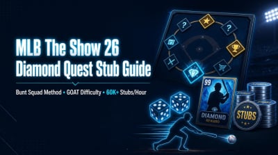 MLB The Show 26 Diamond Quest Stub Making With the Bunt Squad Method