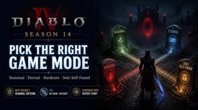 Diablo 4 Season 14 Game Mode Guide: Seasonal, Eternal, Hardcore, and Solo Self-Found Explained
