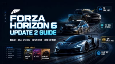 Forza Horizon 6 Update 2 Guide: 14 New Cars, Best Unlocks, Credit Reset, and Drag Tire Nerf
