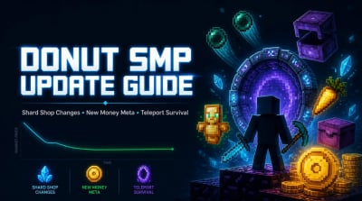 Donut SMP Update: Best Money Meta, Shard Shop Changes, Home Teleport Tricks