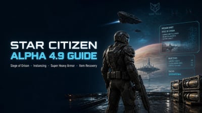 Star Citizen Alpha 4.9: Siege of Orison, Instancing, Super Heavy Armor, Item Recovery, and New Weapons