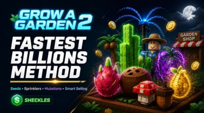 Grow a Garden 2 Sheckles Farming Guide: Fastest Way to Make Billions After the Nerf