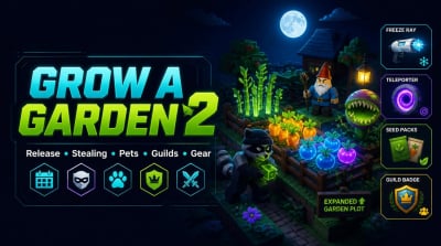 Grow a Garden 2 Guide: Release Date, Stealing, Pets, Guilds, Gear, Seeds, and Best Launch Strategy