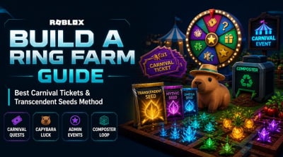 Build A Ring Farm Carnival Tickets & Transcendent Seeds Guide: Best Fast Farming Methods