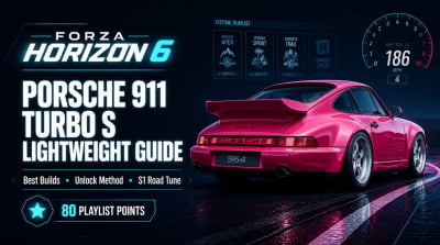 FH 6 Porsche 911 Turbo S Lightweight Guide: Best Builds, Unlock Method, and Tuning Tips