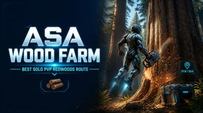 Ark Survival Ascended Wood Farming Guide 2026: Best Solo PvP Method