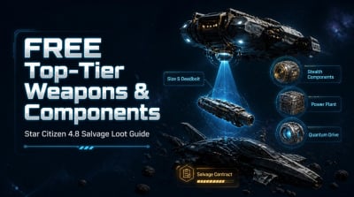 Star Citizen 4.8 Get Free Top-Tier Weapons and Components from Salvage Contracts
