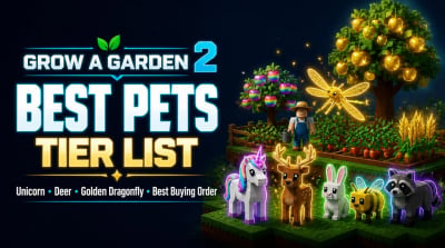 Grow a Garden 2 Pets Tier List: Best GAG2 Pet Abilities, Costs, and Buying Priority