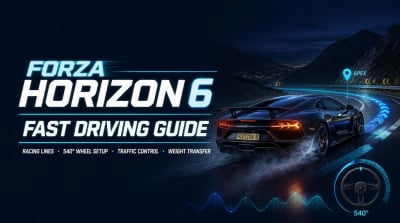 Forza Horizon 6 Driving Guide: How to Drive Faster, Avoid Traffic, and Fix Wheel Handling