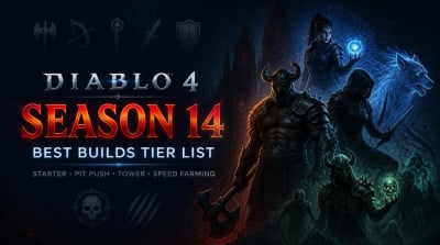 Diablo 4 Season 14 Best Builds Tier List: Best Starter, Endgame, Pit, Tower, and Speed Farming Builds