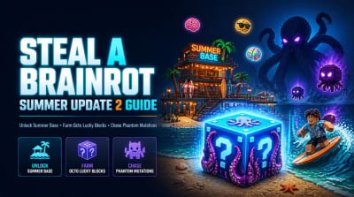 Steal a Brainrot Summer Update 2 Base Unlock, Phantom Mutation, Octo Lucky Blocks, and Best Brainrots