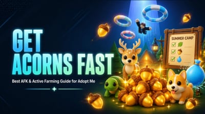 Adopt Me Acorns Best Fast AFK Farming Guides
