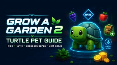 Grow a Garden 2 Turtle Pet Guide: Best Setup, Price, Rarity, and Backpack Bonus