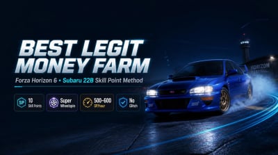Forza Horizon 6 Best Legit Money Method: Subaru 22B Skill Point Farm