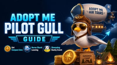 Adopt Me Pilot Gull Guide: How to Get the Summer Camp Journey Part 3 Pet