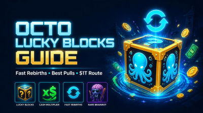 Steal a Brainrot Octo Lucky Blocks Guide: Fast Rebirths, Best Pulls, and $1T Route