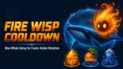 How to Reduce Fire Wisp Cooldown in Grow a Garden: Best Blue Whale Setup for Amber Mutation