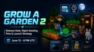 Grow a Garden 2 Release Date (June 12): Pets, Stealing, and Best Launch Strategy