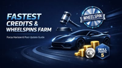 Forza Horizon 6 Credits and Wheelspins Farm: Fastest Post-Update Methods