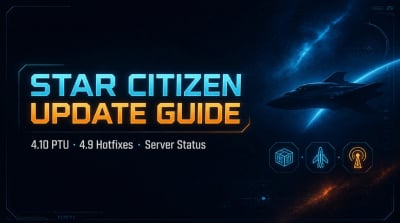 Star Citizen 4.10 PTU, 4.9 Hotfixes, Server Outage: What Actually Matters This Week