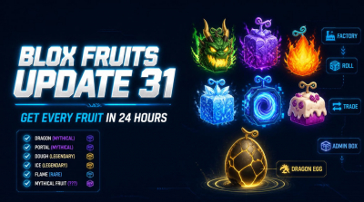 Blox Fruits Update 31: How to Get Every Fruit in 24 Hours