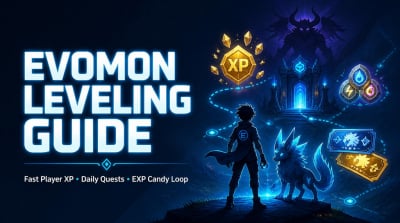 Evomon Leveling Guide: Fast Player XP Farm to Reach Level 60+