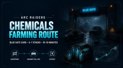 ARC Raiders Chemicals Farming Guide: Best Blue Gate Route for 5–7 Stacks