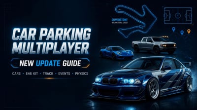 Car Parking Multiplayer New Update: New Cars, E46 Kit, Silverstone Track, Body Kit Editor