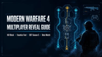 Modern Warfare 4 Multiplayer Reveal Guide: Kill Block, Fanatics Fest, and Beta Watch