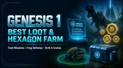 ARK Survival Ascended Genesis 1 Best Loot and Hexagon Farm Guide