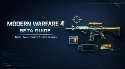 Modern Warfare 4 Beta: Dates, Access, Switch 2, and Camo Grind Guide