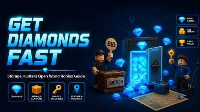 Storage Hunters Open World Fast Farming Diamonds Guides